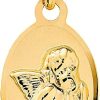 Xenox Xenox Damen 9K Gelbgold Engel-Anhanger In Goldfarben - Xg9K0055G | Charms & Anhanger