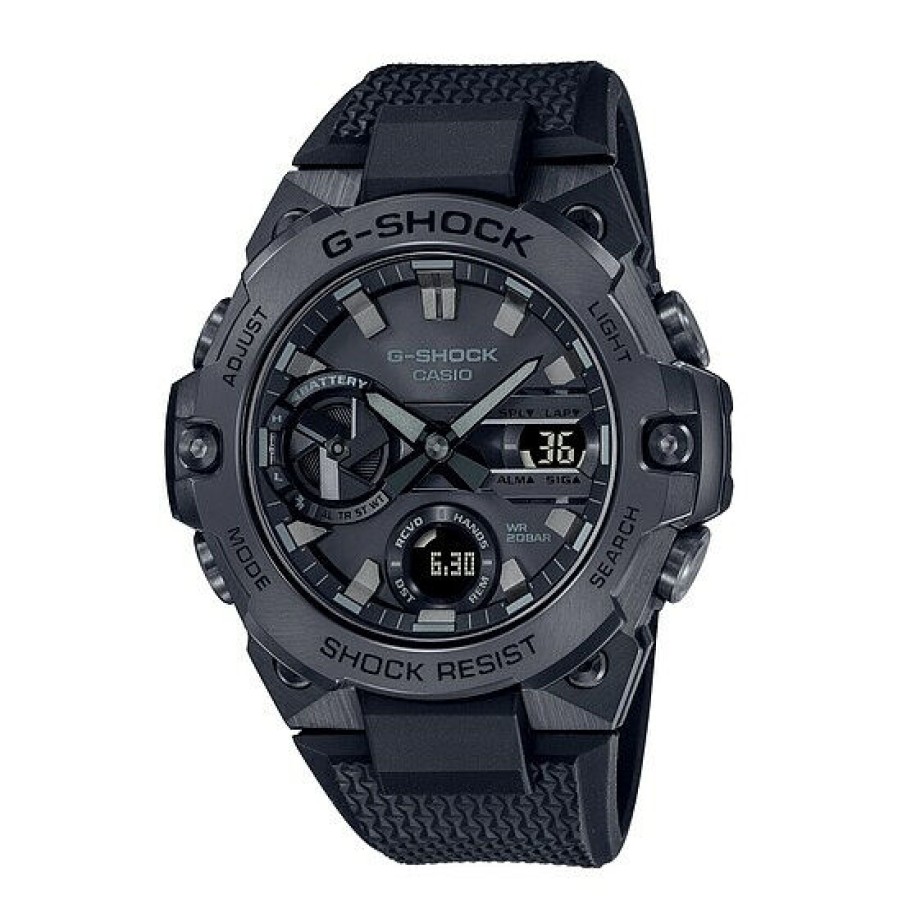 G-Shock G-Shock Herren Analoguhr Solar Schwarz Gst-B400Bb-1Aer | Analoguhren