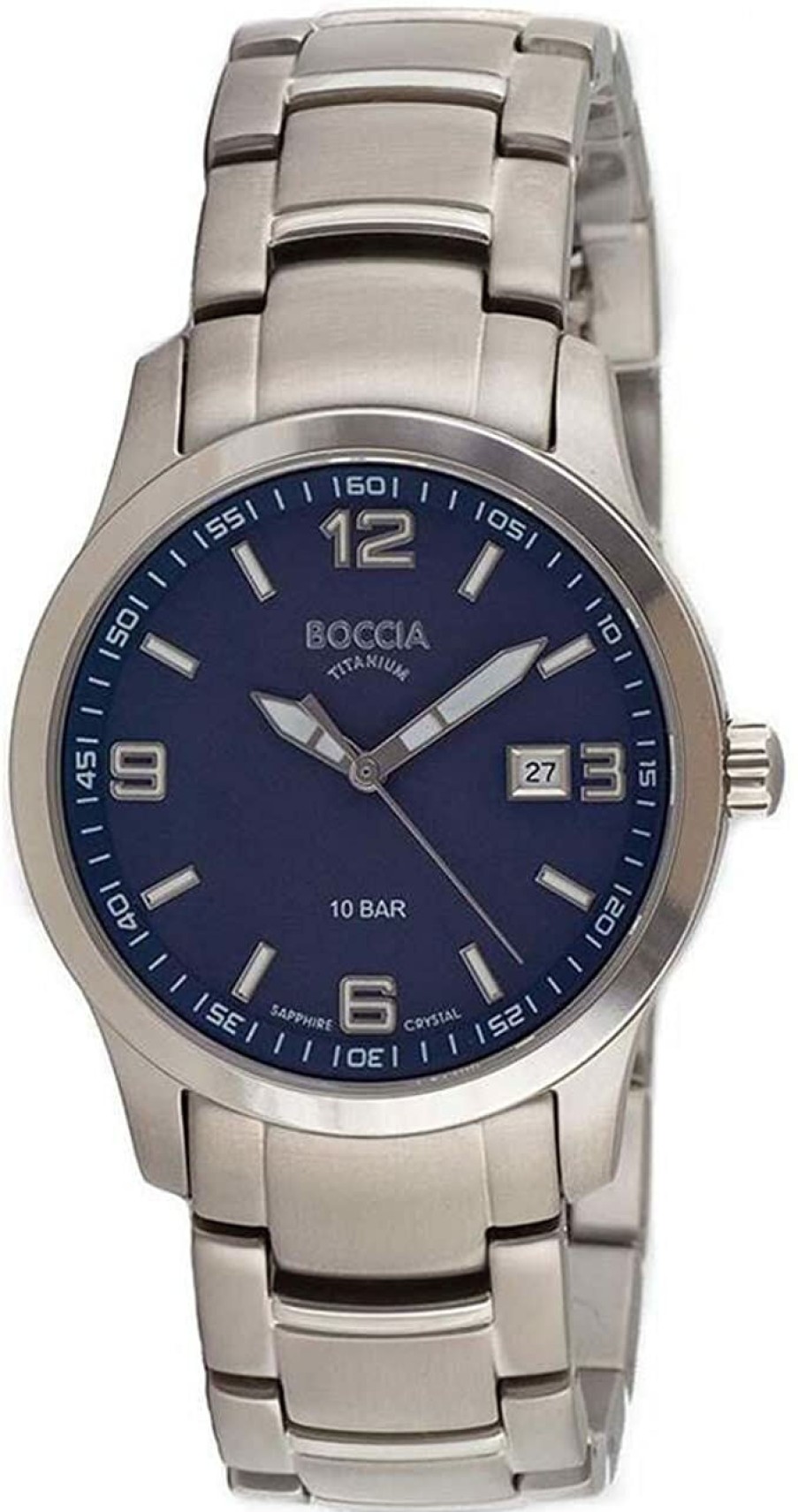 Boccia Boccia Herrenarmbanduhr Titan Mit Datumsanzeige 3626-05 | Analoguhren