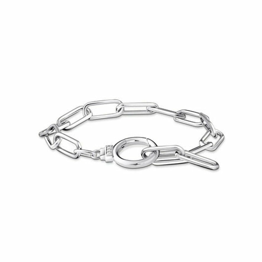 Thomas Sabo Thomas Sabo Damen Glieder Armband 19Cm Silber A2133-051-14-L19 | Armbander