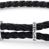 Thomas Sabo Thomas Sabo Uni-Armband Leder Rebel At Heart A1859-682-11 | Armbander