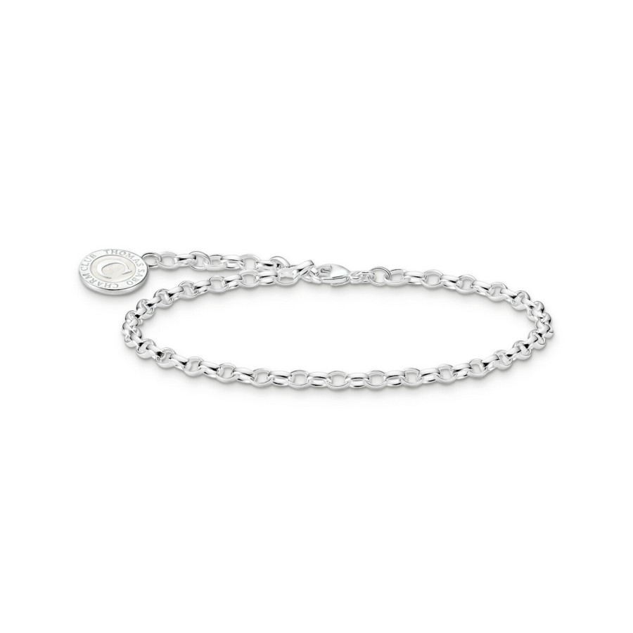 Thomas Sabo Thomas Sabo Damen Member Charm-Armband 15Cm Silber X2088-007-21-L15 | Armbander