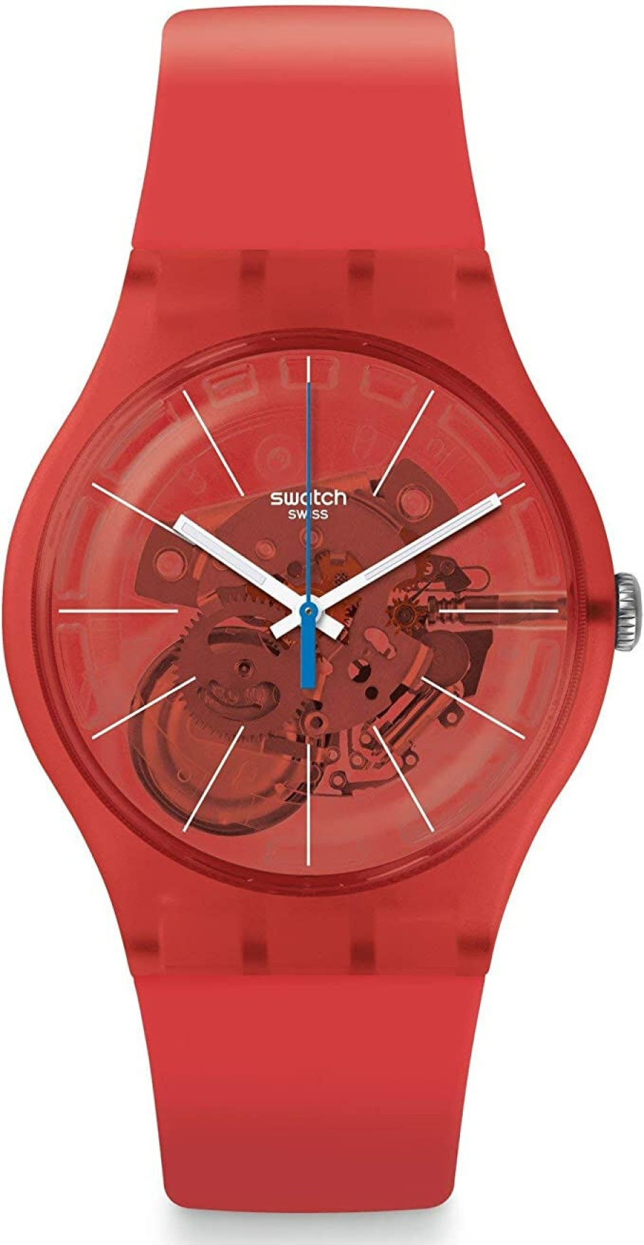 Swatch Swatch Damen Armbanduhr Bloody Rot Suoo105 | Analoguhren