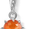 Thomas Sabo Thomas Sabo Damen-Charm-Anhanger Geburtsstein Januar 925 Sterlingsilber | Charms & Anhanger