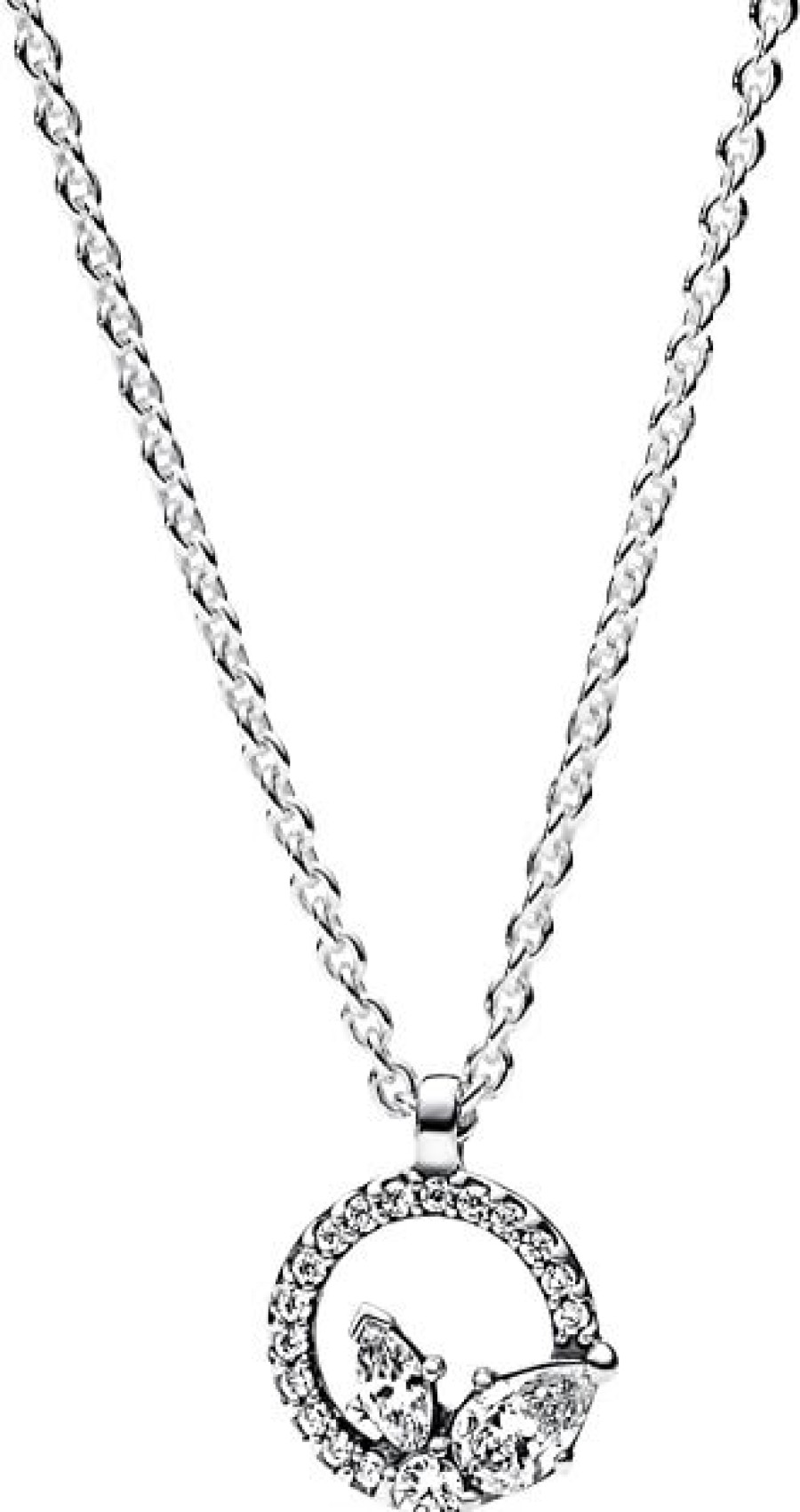 Pandora Pandora Timeless Damen Collar Kette Schmetterling Silber 392620C01-45 | Halsketten