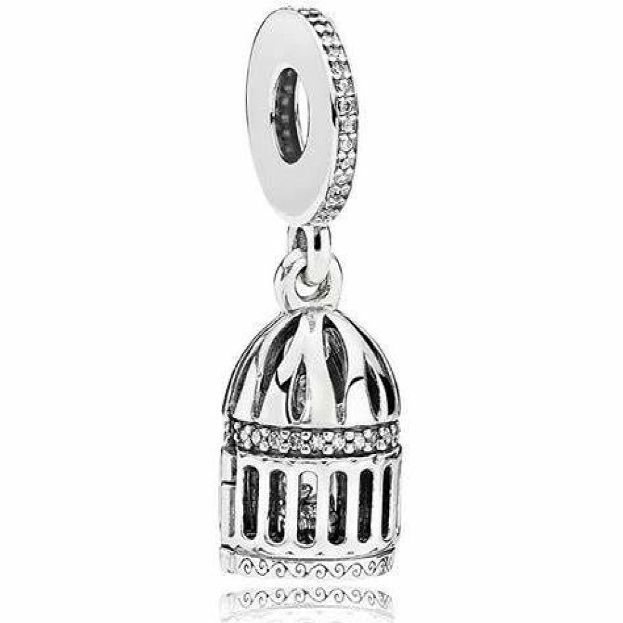 Pandora Pandora Damen Anhanger Free As A Bird Charm Silber 797575Cz | Charms & Anhanger