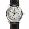 Zeppelin Zeppelin Uni Chronograph Quarz Uhr Mit Leder Armband 7654-4 | Chronographen