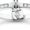 Thomas Sabo Thomas Sabo Damen-Ring Kleines Schloss Silber Tr2371-051-14 | Ringe