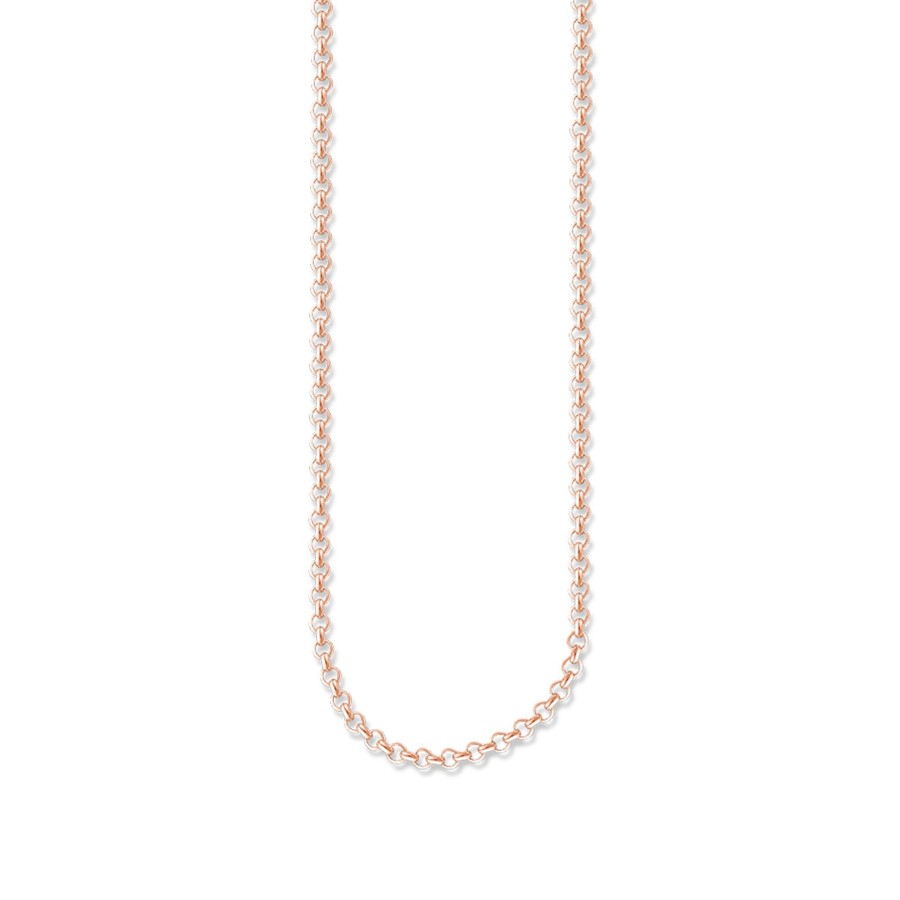 Thomas Sabo Thomas Sabo Damen Halskette Erbskette 80Cm Rosegold Ke1219-415-12-L80 | Halsketten