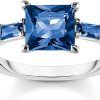 Thomas Sabo Thomas Sabo Damen Ring Mit Blauen Tr2380-166-1 | Ringe