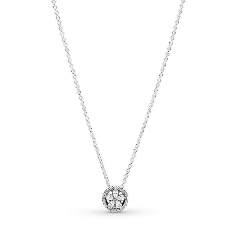 Pandora Damen-Collier "Schneeflocke" 399230C01-45 | Halsketten