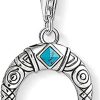 Thomas Sabo Damen-Charm-Anhanger "Maori Tigerzahn" 1675-878-17 | Charms & Anhanger