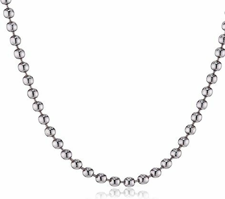 Boccia Boccia Damen Halskette Kugelkette Silber 0837-0550 | Halsketten