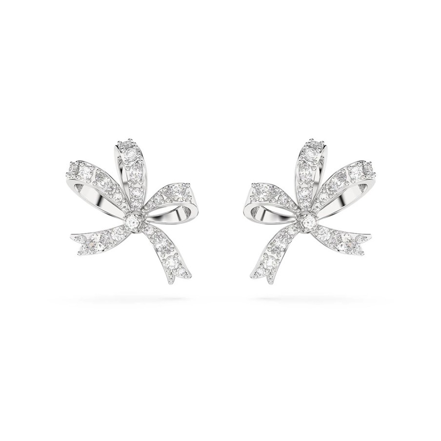 Swarovski Swarovski Damen Ohrstecker Volta Silber 5647579 | Ohrringe