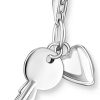 Thomas Sabo Charm-Anhanger Schlussel Und Herz 0349-001-12 | Charms & Anhanger