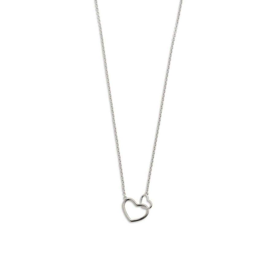 Xenox Xrnox Damen Collier Heartbeat Silber Xs1758 | Halsketten