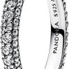 Pandora Pandora Damen-Ring Zeitloses Pave Silber 192627C01 | Ringe