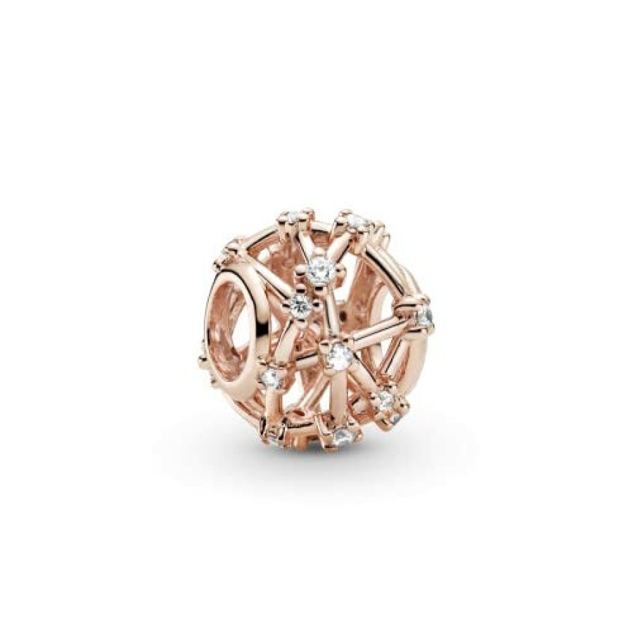 Pandora Cham Pandora Constelaciones Estelares Caladas 789240C01 Pandora Rose | Charms & Anhanger