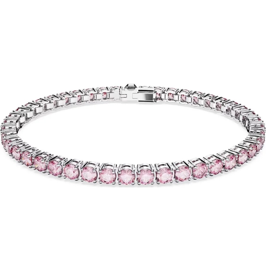 Swarovski Swarovski Matrix Tennis Armband 5648931 Rundschliff | Armbander