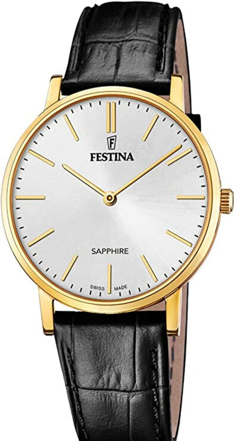 Festina Festina F20016/1 Men'S Black Swiss Made Watch | Analoguhren