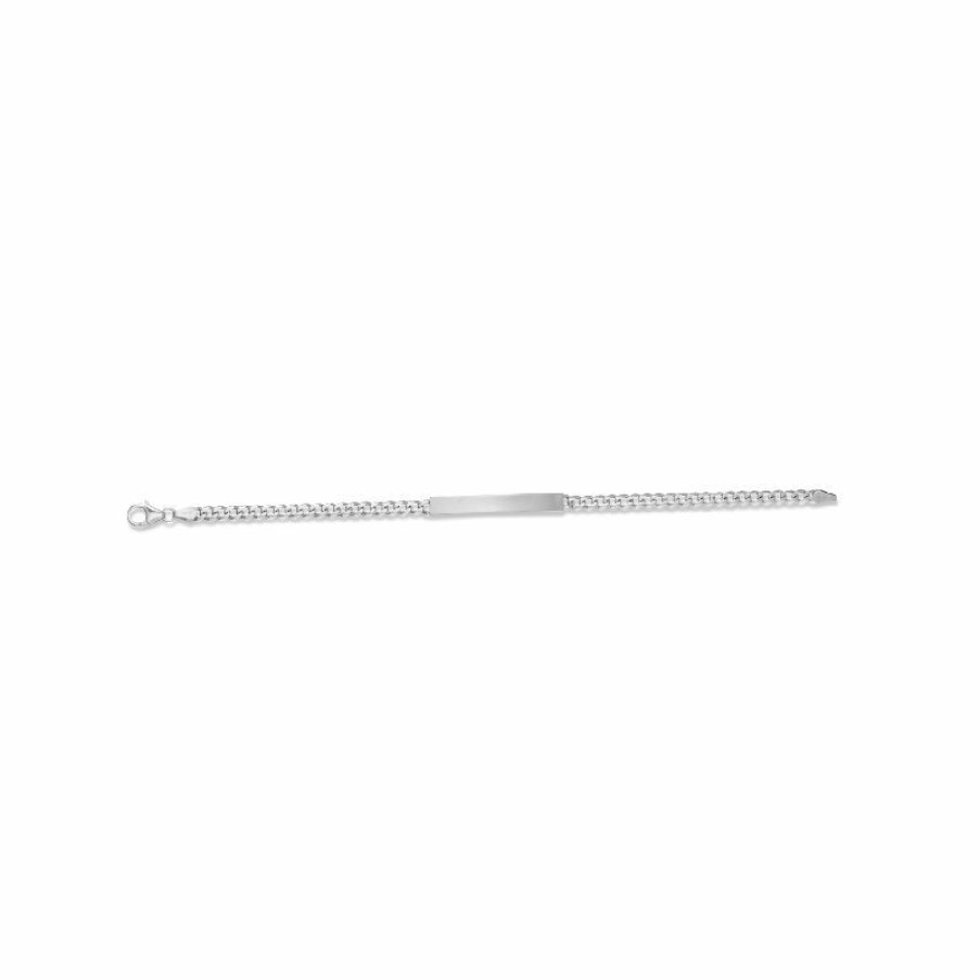 Dein-Juwelier Kollektion Uni Armband Mit Gravurplatte 19Cm Silber 12.654.19.R | Armbander