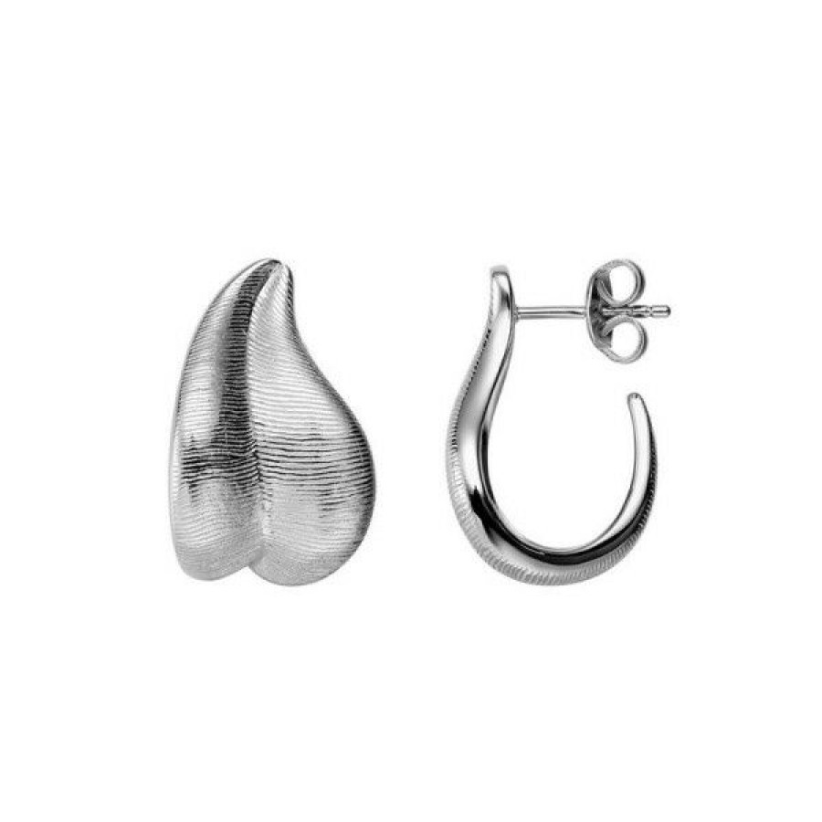 Xenox Xenox Damen Ohrstecker Leaf Silber Xs1889 | Ohrringe