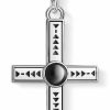 Thomas Sabo Thomas Sabo Charm Club Kreuz Anhanger Ethno Cross Onyx Cc1678-698-11 | Charms & Anhanger