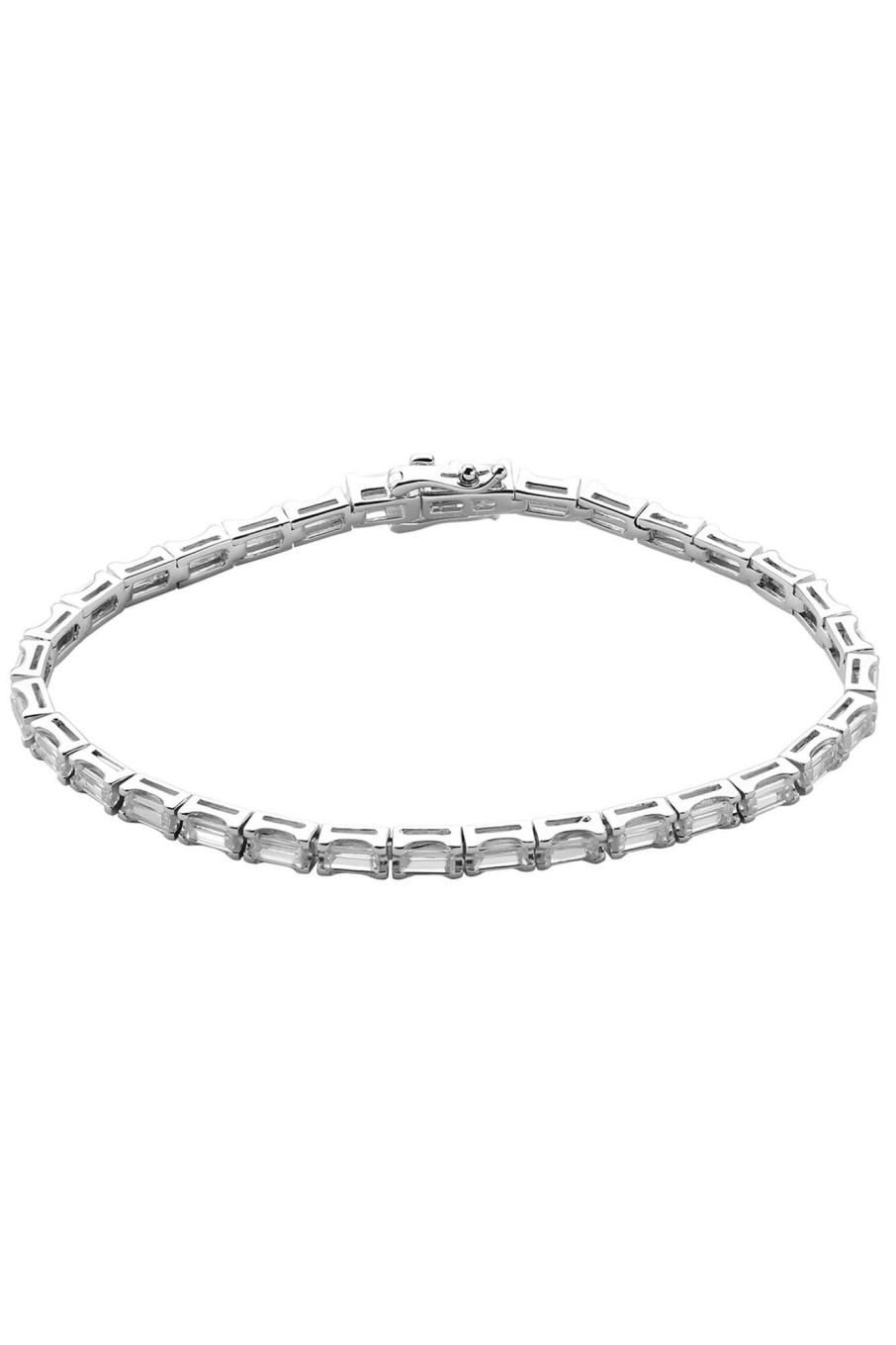 Xenox Xenox Xs2045/M Damen Armband Sterling-Silber 925 Silber Weis Zirkonia 16,5 Cm | Armbander