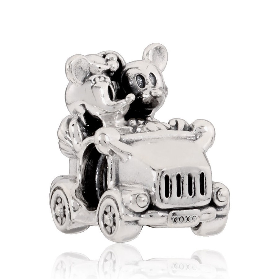 Pandora Pandora Damen Anhanger Micky & Minnie Maus Bead Silber 797174 | Charms & Anhanger