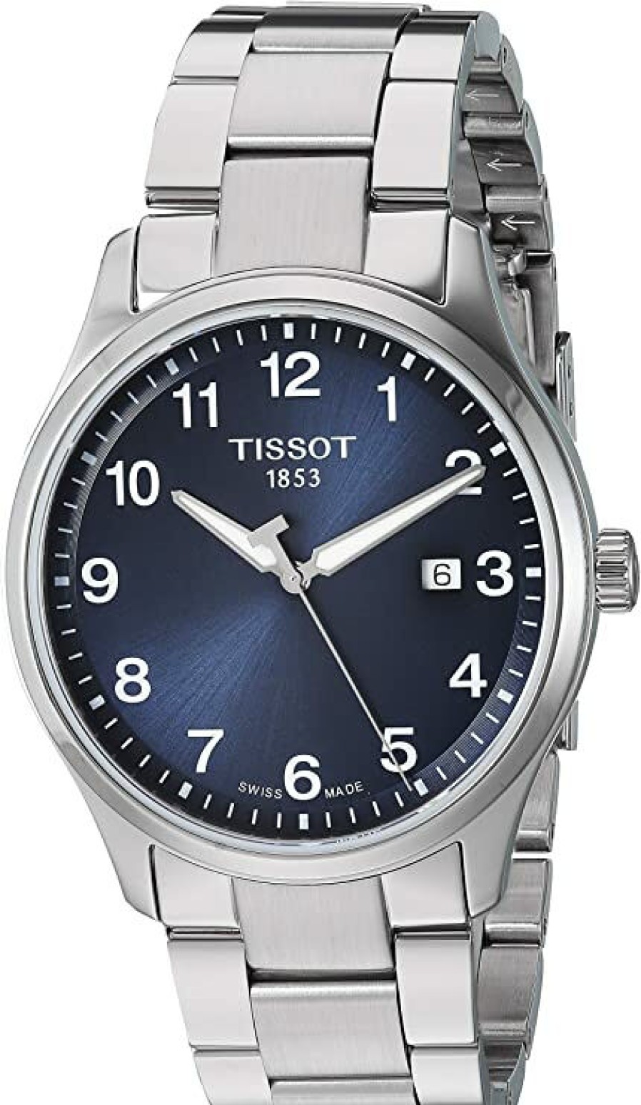 Tissot Tissot Herren-Armbanduhr, Grose Xl, Edelstahl, Grau | Analoguhren