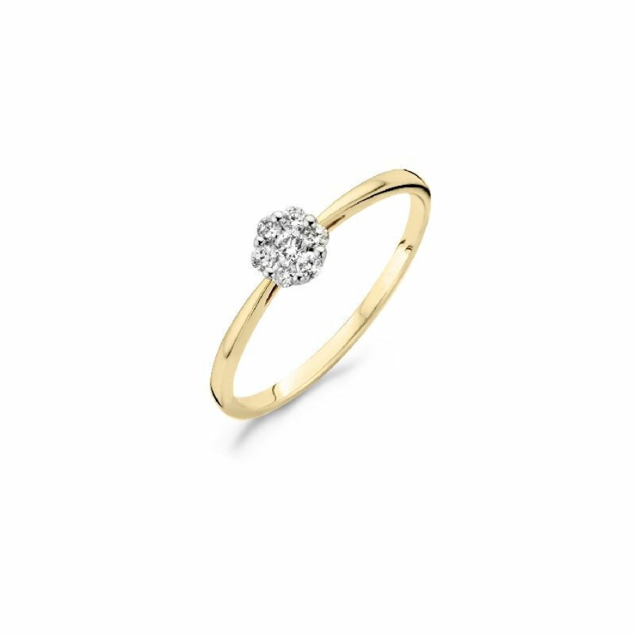 Blush Blush Damen Diamantring 0.15Ct Grose 56 Gelbgold 1611Bdi/56 | Ringe