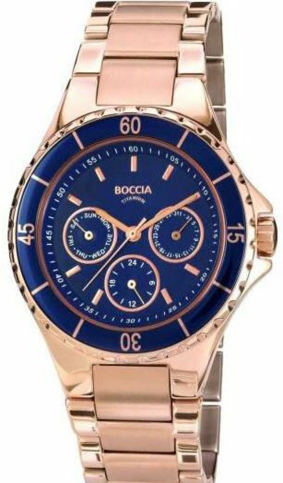 Boccia Boccia Titan Damenuhr 3760-01 | Chronographen