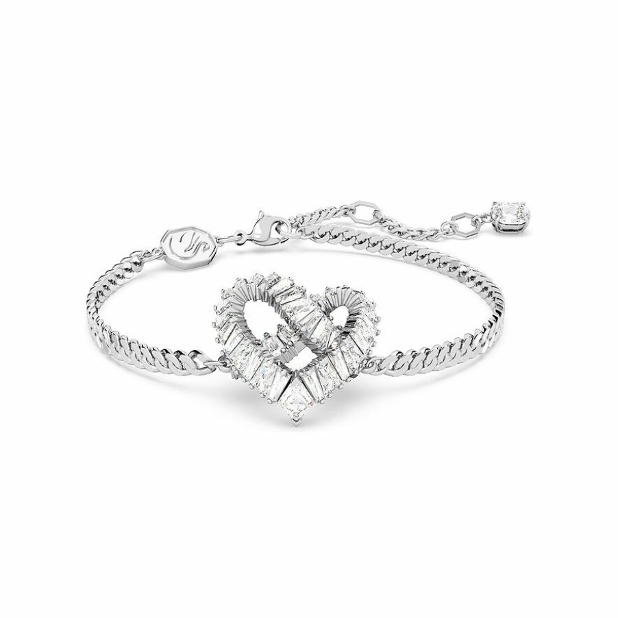 Swarovski Swarovski Damen Armband Matrix Silber 5648299 | Armbander