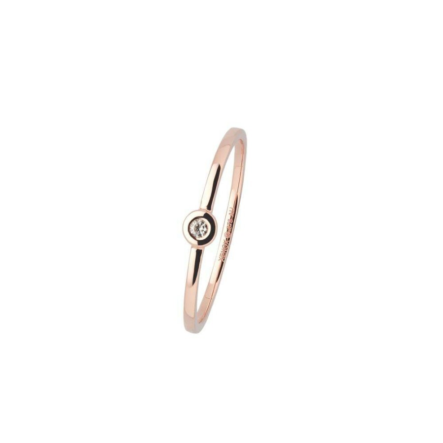 Xenox Xenox Damen Diamant Ring Grose 54 Rosegold Xg4052R/54 | Ringe