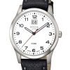 Boccia Boccia 3580-05 Herrenuhr Titan Mit Lederband | Analoguhren