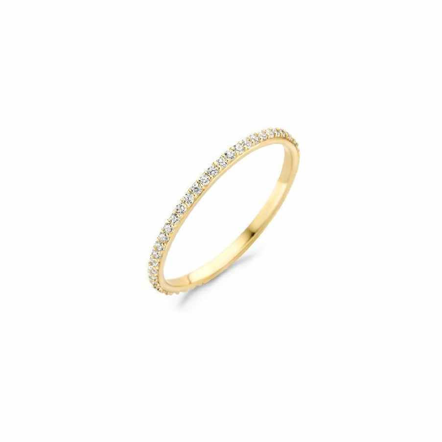 Blush Blush Damen Zirkonia Ring 585Er Gold 1201Yzi/54 | Ringe