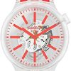 Swatch Swatch Damenuhr Big Bold Armbanduhr Orangeinjelly So27E102 | Analoguhren