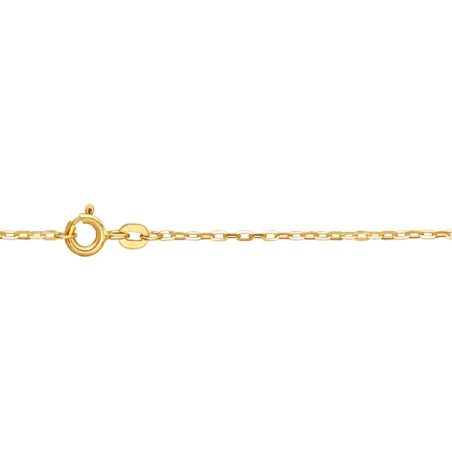 Stardiamant Stardiamant Damen Ankerkette Collier Gelbgold Dkk152G | Halsketten