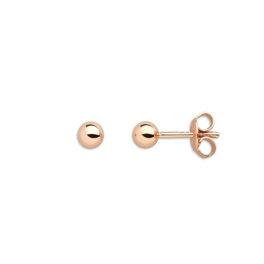 Xenox Xenox Damen Kugel Ohrstecker Rosegold Xs3509Gn | Ohrringe