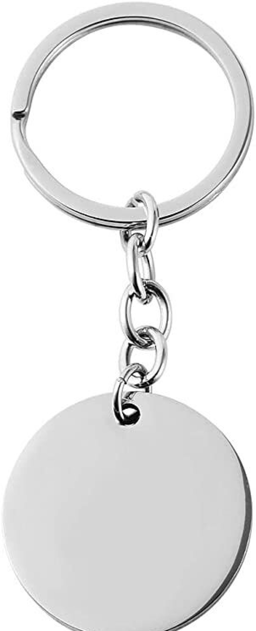 SK Basics Schmidt Schmuck & Uhren Schlusselanhanger Zum Gravieren Silber 5090003-001 | Charms & Anhanger