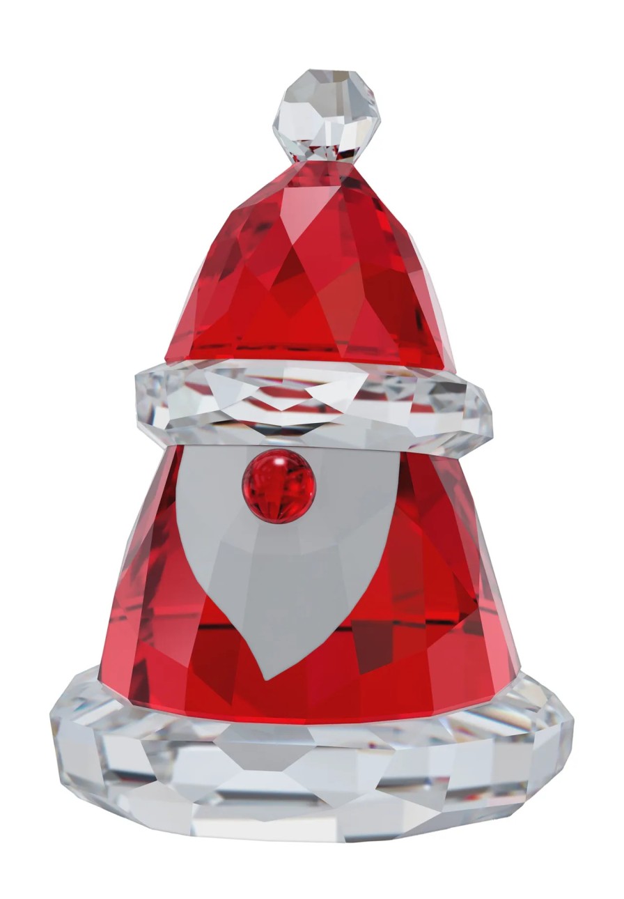 Swarovski Swarovski Kristallfigur Holiday Cheers Weihnachtsmann Rot 5596385 | Accessoires & Zubehor