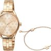 Esprit Esprit Damenuhr Debi Flower Rosegold Mb S 32Mm | Analoguhren