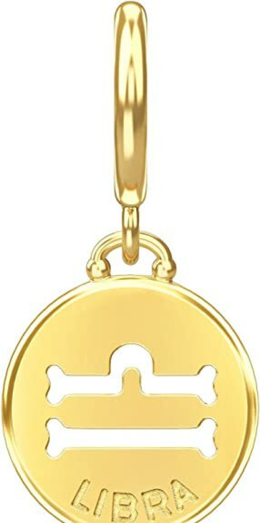 Endless Jewelry Endless Jewelry Damen Anhanger Libra Coin Gold 53346-7 | Charms & Anhanger