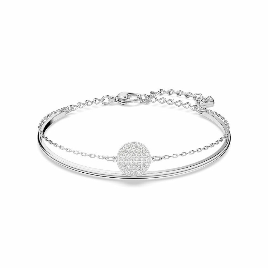 Swarovski Swarovski Damen Armreif Ginger Silber 5389044 | Armbander