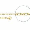 Der Kettenmacher Der Kettenmacher Uni Halskette Anker Kette 80Cm Gold A1-80G | Halsketten