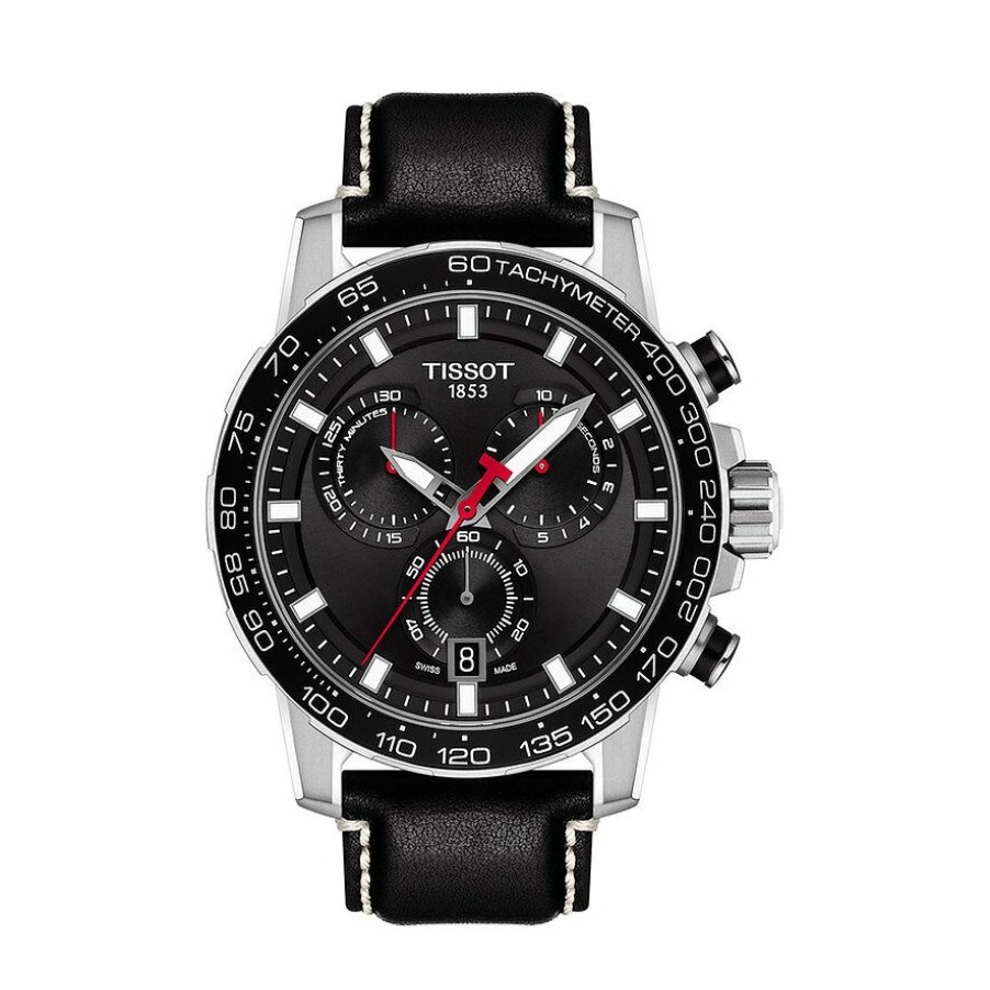 Tissot Tissot Herren Chronograph Supersport Chrono Schwarz T1256171605100 | Chronographen