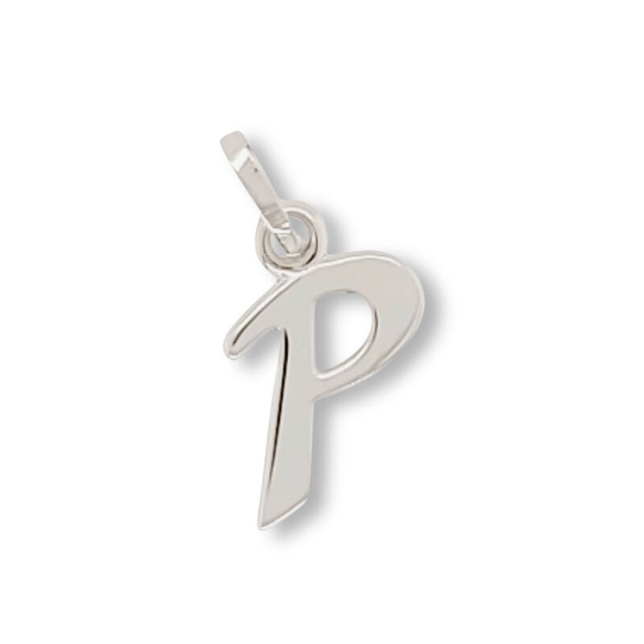 Dein-Juwelier Kollektion Uni Anhanger Buchstabe P Silber 28.1305.R | Charms & Anhanger