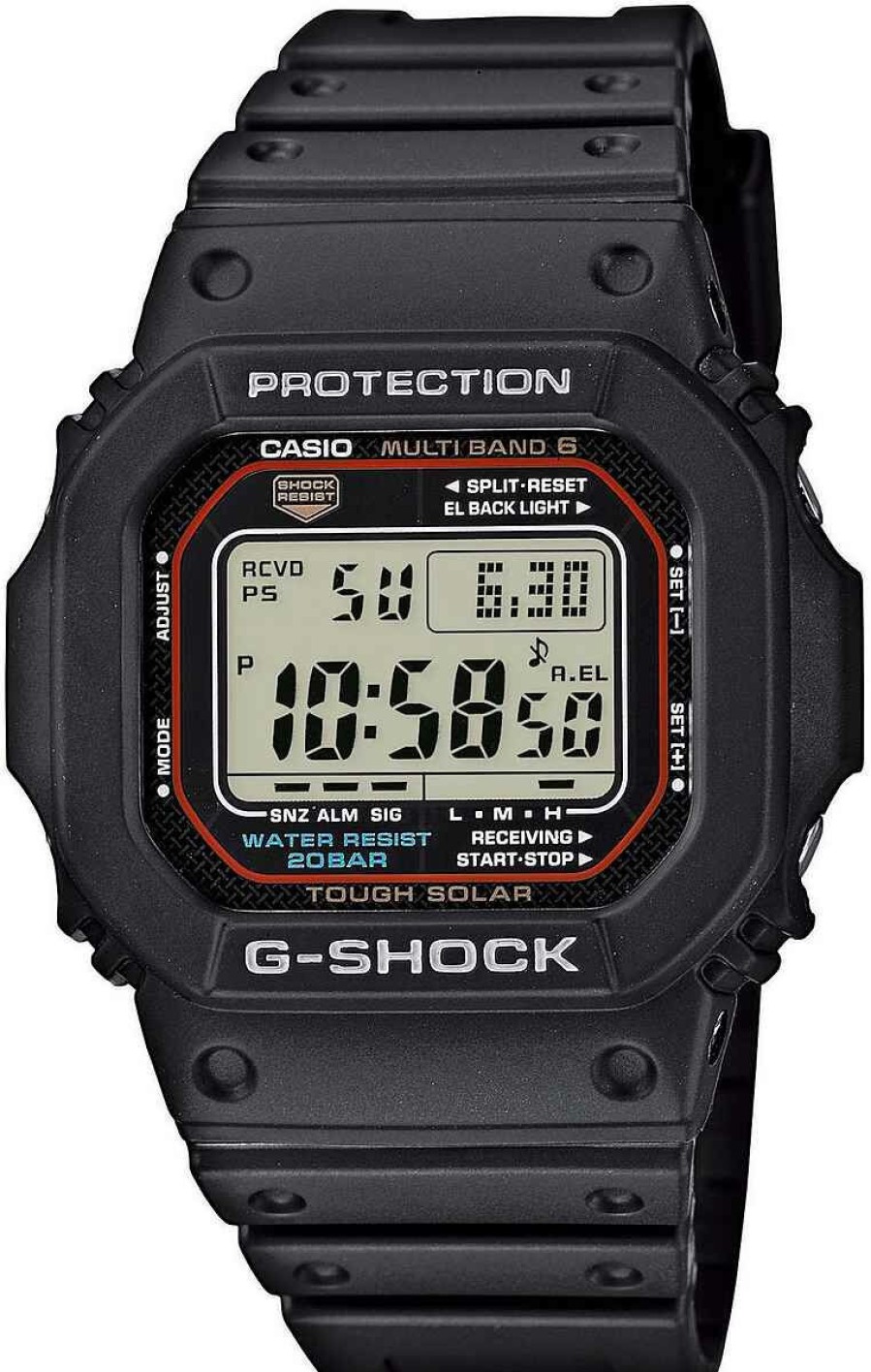 G-Shock G-Shock Herren Digitaluhr Solar Grau Gw-M5610U-1Er | Digitaluhren