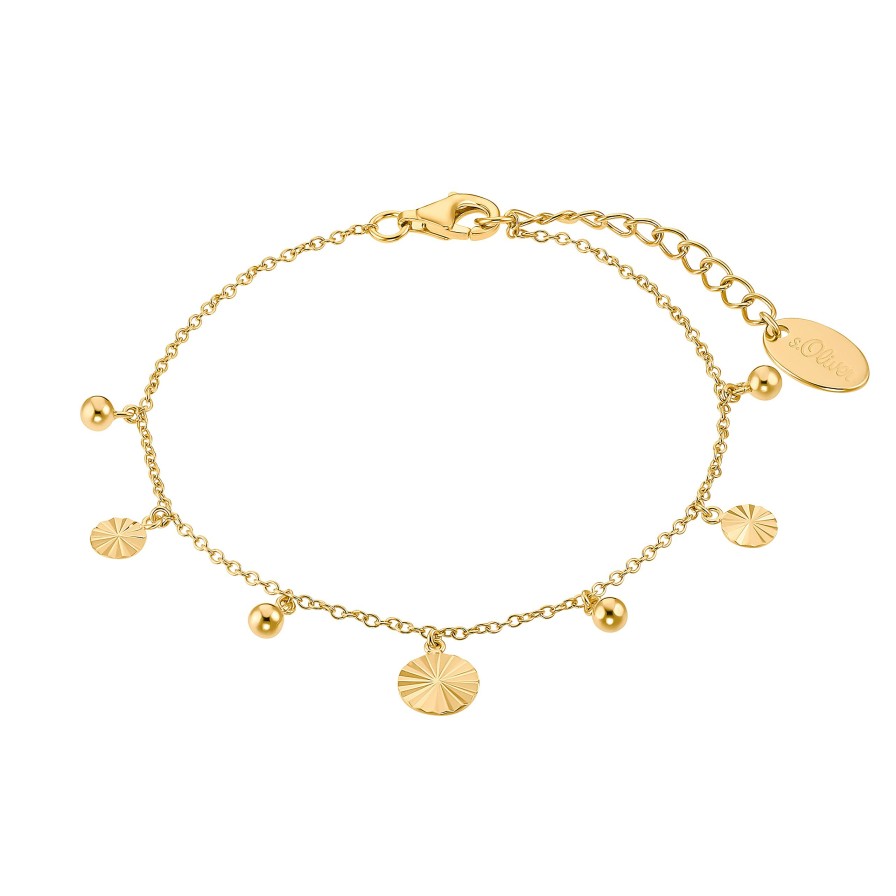 s.Oliver S.Oliver Damen Armband Sterling-Silber 925 Gold 2032812 | Armbander