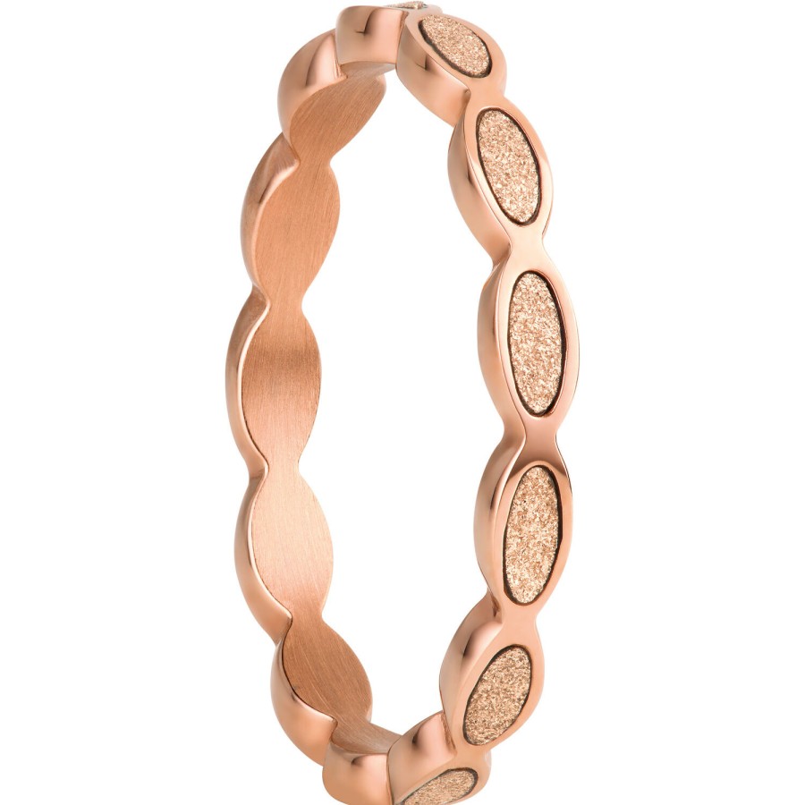 Bering Bering Damen Innenring Sparkling Arctic Symphony Rosegold 580-39 | Ringe